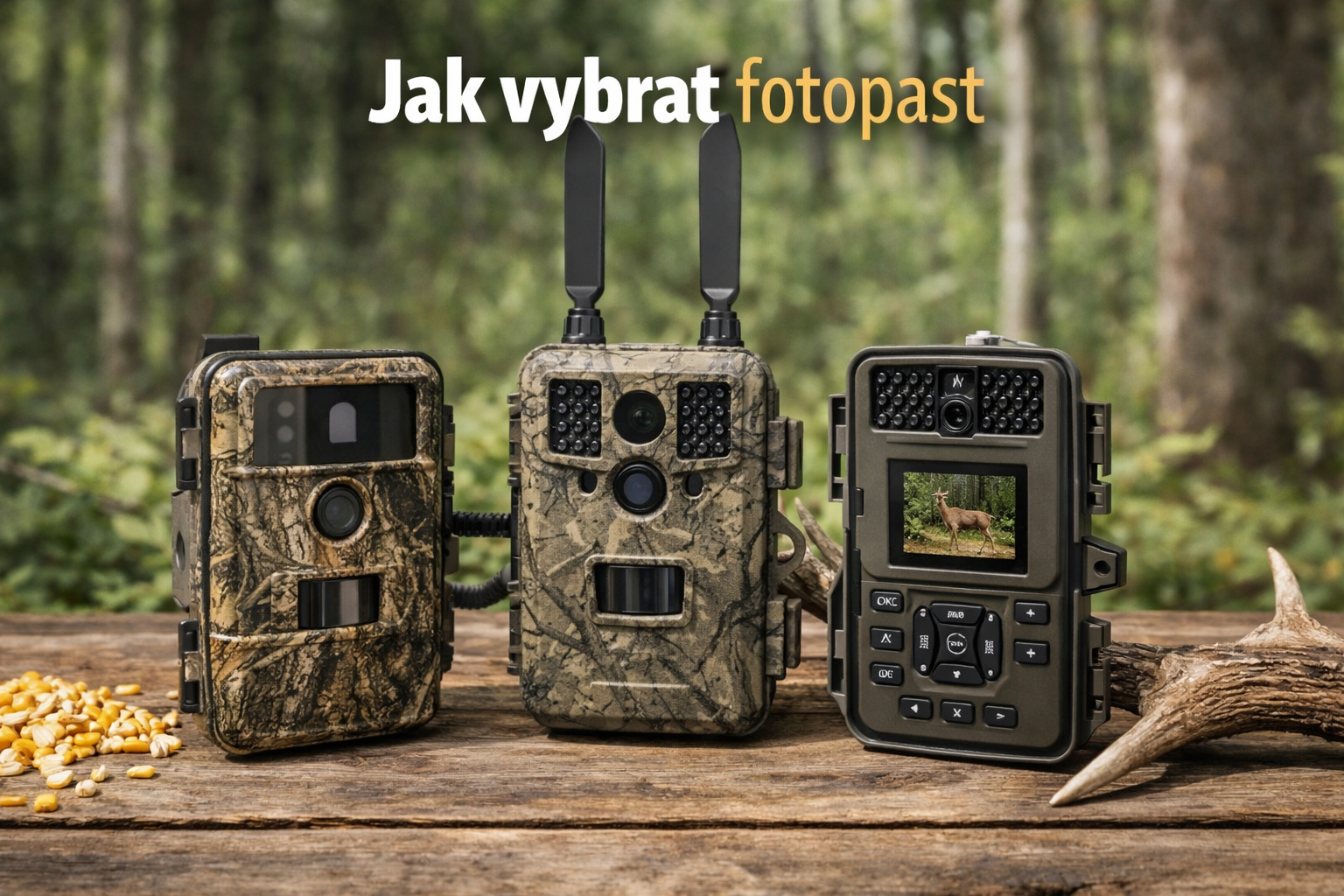 Jak vybrat fotopast